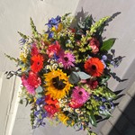 biedemeier gekleurd 50cm